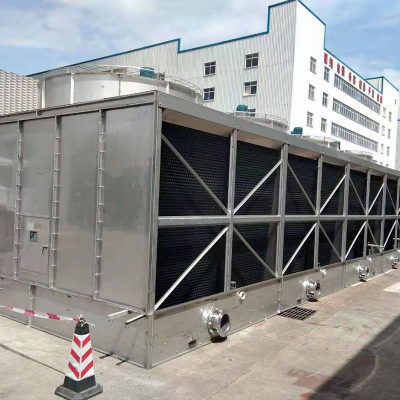 六安冷卻塔/六安玻璃鋼冷卻塔華創(chuàng)鋁業(yè)方形冷卻塔